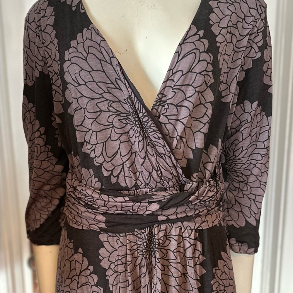 Light and comfy Boden pullover dress with false wrap front detail
